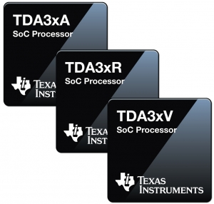 TI(대표이사 켄트 전)는 새로운 오토모티브용 SoC(시스템온칩) 제품군 TDA3x 솔루션
