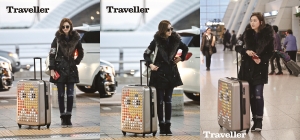 배우 고아라의 공항 패션이 눈길을 끌고 있다.
