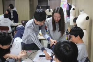 패션디자인 재능봉사 도레미 친환경 현수막 에코백 만들기