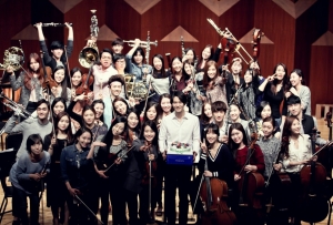 희망찬 새해를 맞이하기 위해 필하모니안즈 서울 오케스트라와 내일도 칸타빌레의 실제 연주자들