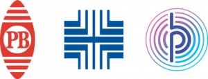 피트니 보우의 브랜드 심볼 변천(좌로부터 1930년, 1971년 및 2015년)