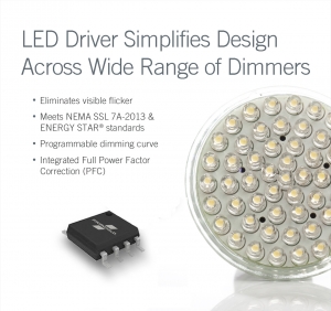 페어차일드가 디머 호환성이 우수한 새로운 LED 드라이버 FL7734를 출시했다.