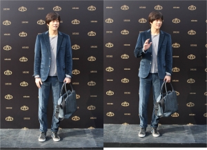 인천 신세계 백화점에서 진행된 덱케 오픈 기념 행사에서 배우 이상윤이 참석했다