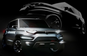 쌍용자동차가 2015 서울모터쇼에서 SUV 콘셉트카 XAV를 세계 최초로 공개한다고 25일