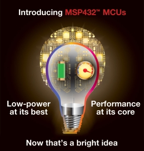 TI가 업계 최저전력의 32-bit ARM® Cortex®-M4F MCU인 MSP432 마