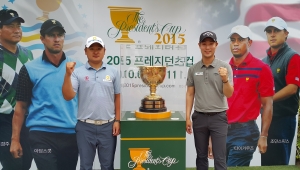 대회 역사상 아시아 최초로 오는 10월 한국에서 개최되는 프레지던츠컵의 우승 트로피가 GS