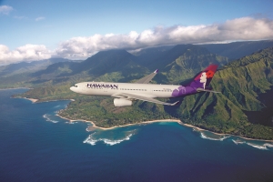 하와이안항공이 본격적인 하계 휴가 시즌을 맞아 주말 출발 인천발 하와이행 이코노미석 왕복 