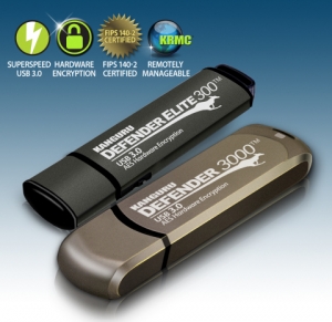 캉구루는 디펜더 컬렉션에 2개의 새로운 보안 수퍼스피드(SuperSpeed) USB 3.0