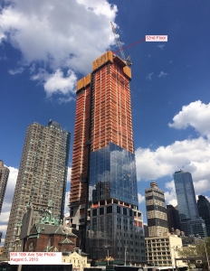 국제이주개발공사는 내달 4일 미국 뉴욕 맨해튼 중심가에 최고급 아파트를 건설 중인 ‘엑스텔