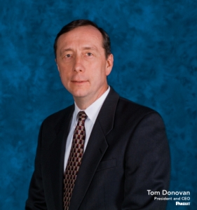 톰 도노반, 팬듀이트 사장 겸 CEO