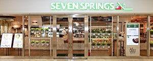 세븐스프링스가 샐러드바 가격조정 및 신제품을 출시했다