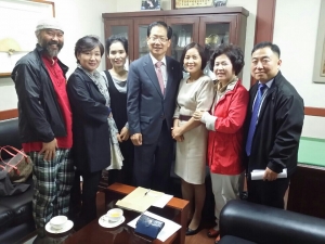 오제세 의원이 한국아동청소년그룹홈협의회 초청간단회에 참석했다