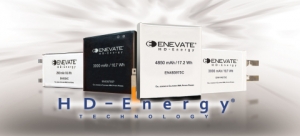 HD-Energy 기술을 탑재한 Enevate 실리콘 리튬이온 배터리(silicon Li-