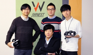 요즈마 그룹이 가상현실 기술 기반 컨텐츠 전문 개발사 제이더블유네스트에 투자를 완료했다