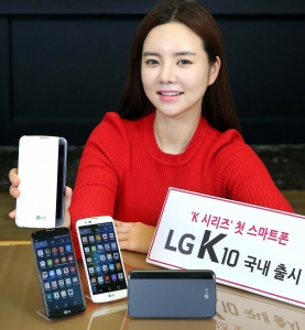 LG전자, 프리미엄급 디자인 보급형 스마트폰 ‘K10’ 국내 출시