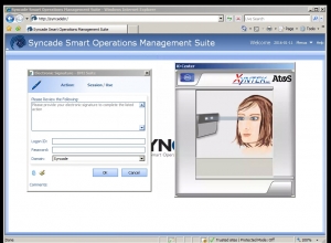 생체 인식 기술을 활용한 에머슨의 제조실행시스템(MES) Syncade 스마트 운영 관리 