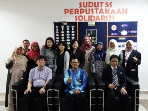 세종사이버대학교 외식창업프랜차이즈학과 이희열 교수(앞줄 왼쪽 첫 번째)와 말레이시아 이슬람
