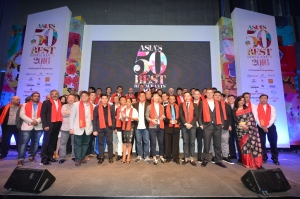 산펠레그리노 & 아쿠아파나가 후원하는 2016 아시아 최고 레스토랑 50 어워드 시상식에 