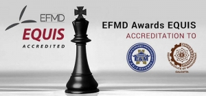 EFMD가 중국 우한대 경제경영대학원과 인도경영연구소에 EQUIS인증을 부여했다