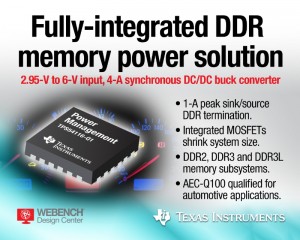 TI 코리아가 업계 최초로 오토모티브 및 산업용 애플리케이션의 DDR(double data