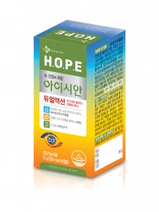 CJ제일제당의 눈 건강기능식품 전문 브랜드 H.O.P.E 아이시안이 눈 피로회복 기능성을 