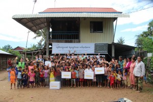 함께하는한숲과 KB국민카드가 캄보디아 프놈펜과 썸므라옹톰 지역 아동 및 청소년에게 KB 해