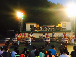 국립평창청소년수련원이 개최한 2016년 아웃도어가족캠프에서 2018년 평창올림픽 홍보활동을