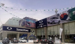 쌍용자동차가 사우디아라비아 판매네트워크를 재정비하고 본격적인 중동시장 강화에 나선다