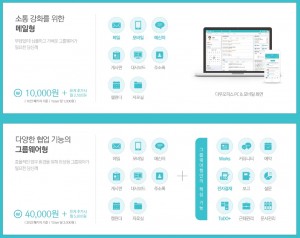다우기술 그룹웨어 다우오피스가 서비스형 고객을 대상으로 메일형 상품을 출시했다