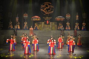 의정부시 시립무용단의 공연 모습