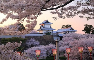 여행박사가 일본 벚꽃 크루즈여행 얼리버드 예약 할인을 실시한다. 사진은 일본 가나자와