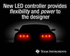 TI는 MOSFET이 내장되지 않은 최초의 3채널 하이사이드 선형 자동차 LED 컨트롤러 