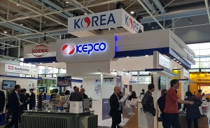 2018 하노버 국제 산업박람회 한국전력 부스