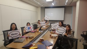WISET과 한국MS의 글로벌 멘토링 킥오프미팅 소그룹 멘토링 현장