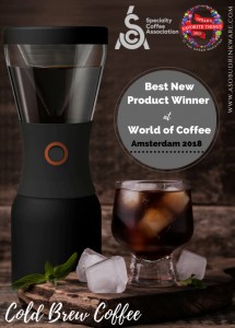 WORLD OF COFFEE 2018, BEST NEW PRODUCT WINNER