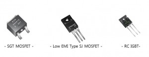 SGT MOSFET, Low EMI Type SJ MOSFET, RC IGBT