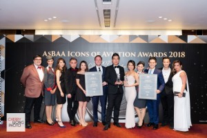 아시아 비즈니스 항공 협회 주관 Icons of Aviation Awards 시상식 현장