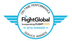 2018 On-Time Performance Service Award
