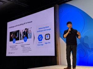 LG CNS는 구글 클라우드 넥스트 2019에서 구글과의 제조 AI 혁신사례를 발표했다