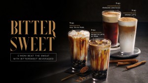 COFFEEBAY launched a lineup of BITTERSWEET beverag