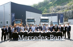 메르세데스-벤츠 트럭 대학생 대상 정비 전문가 양성 프로그램 AMT 트럭 1기가 출범했다