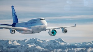 콴타스 여객기 보잉 747이 롤스-로이스의 플라잉 테스트베드로 선정됐다