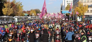 한국지체장애인협회는 전국 17개 시도협회 및 산하 230개 지회 회원 3만여명이 참석한 가