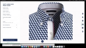 타미힐피거가 2020년 가을 컬렉션에서 100% 3D로 디자인된 남성용 드레스 셔츠를 선보