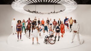 An international group of athletes joined the Nike