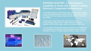 SAMWHA ELECTRIC draws attention in the world elect