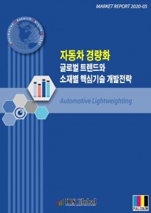 ‘자동차 경량화 글로벌 트렌드와 소재별 핵심기술 개발전략’ 보고서 표지