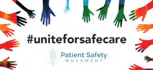 환자안전운동재단은 세계 환자 안전의 날을 위해 환자 안전이라는 주제로 #uniteforsa