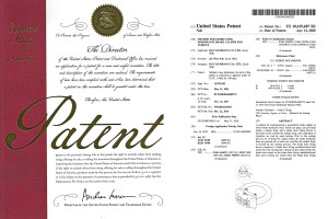 KGC코리아 미국 특허증
