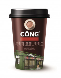 동원F&B가 베트남 정통 카페 음료 콩 카페 코코넛 카카오를 출시했다